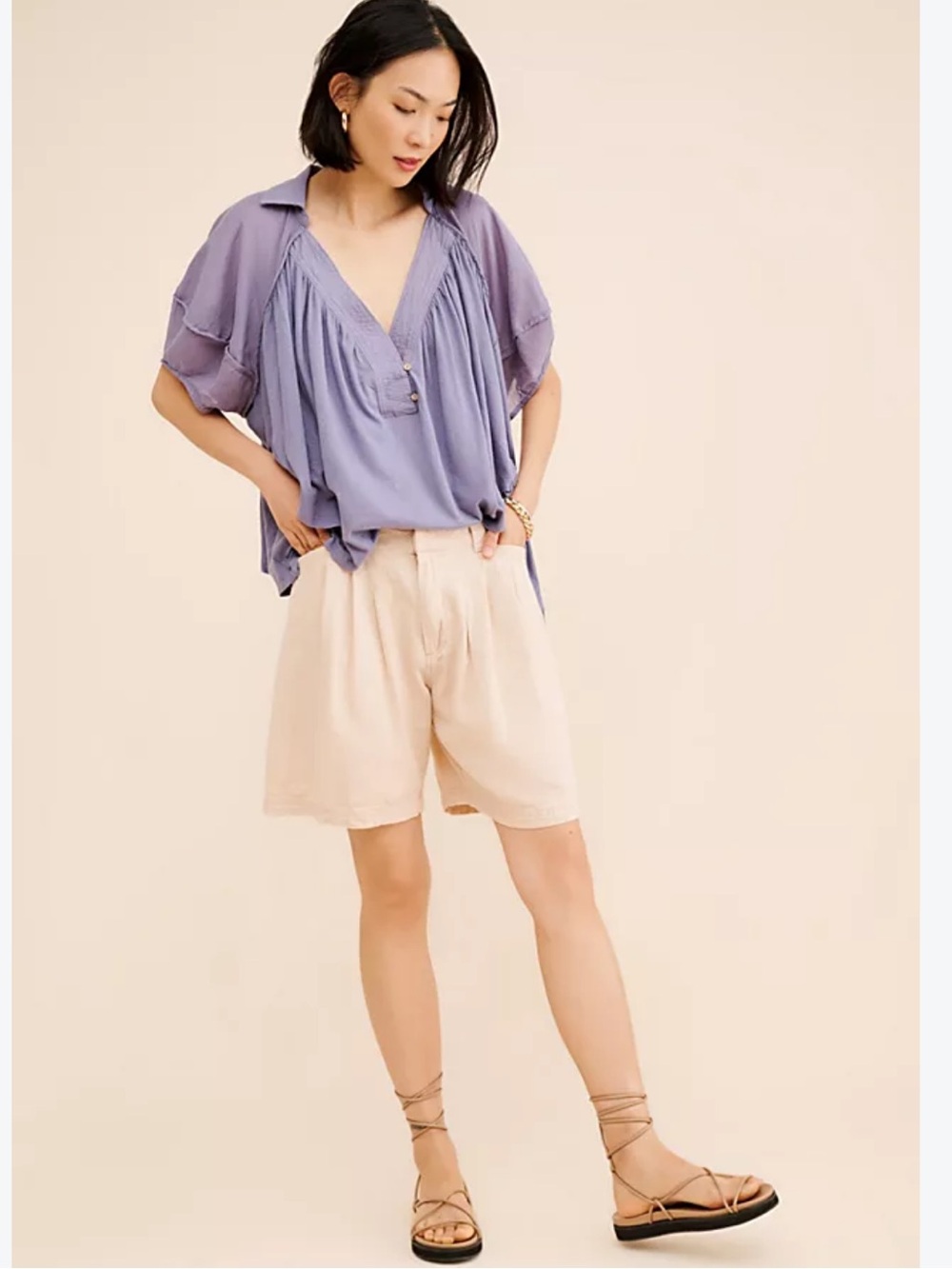We the Free Sunray Babydoll Top